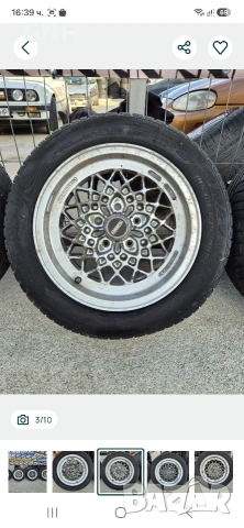 Джанти Fondmetal 15цола , 5х112 ,7j ,et23 , 195/60/15 Mercedes , снимка 3 - Гуми и джанти - 55207145