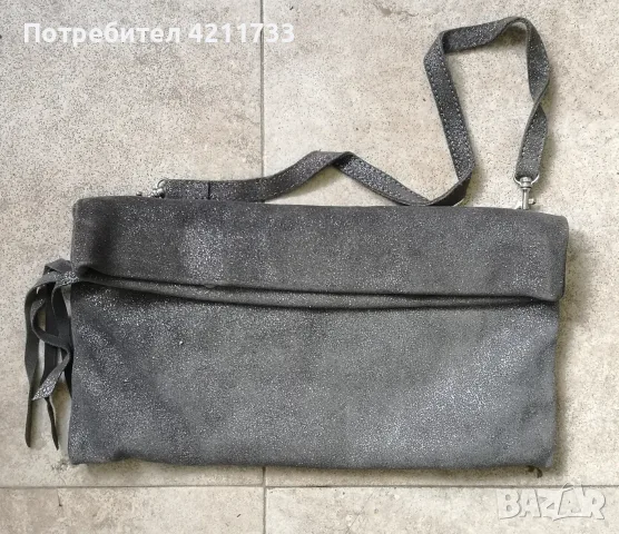 преекрасна кожена чанта за парти НОВО