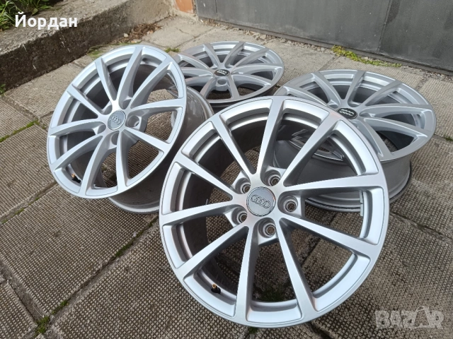 ОРИГИНАЛНИ джанти 17 ' цола 5x112 AUDI / АУДИ А4 А6 VW SKODA ET36, снимка 2 - Гуми и джанти - 54485957