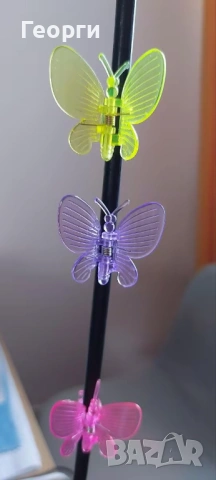 Клипс "пеперуди" за орхидеи, високрастящи или увивни растения.