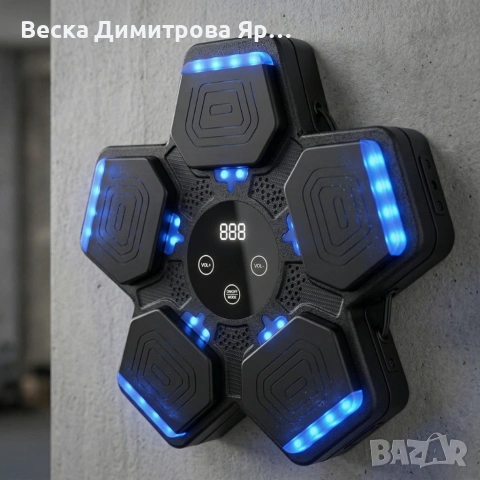 Интелигентна музикална боксова дъска - Bluetooth, Led дисплей и лесен монтаж, снимка 4 - Бокс - 53990118