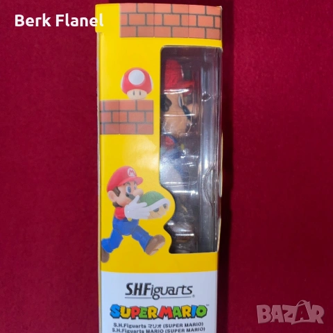 Екшън фигурка на Super Mario от S.H Figuarts, ЕДИНСТВЕНА В БЪЛГАРИЯ, снимка 4 - Колекции - 54357484