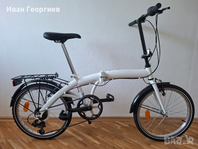 Като нов на 150 км сгъваем велосипед Bachini Folding 20 сгъваемо колело Shimano команди