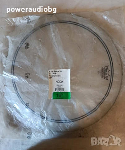 Кожа за барабани Remo PowerStroke 3 Clear Batter - 16 инча