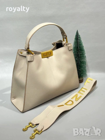 Fendi Нова Кожена Дамска Чанта Фенди Различни Цветове , снимка 9 - Чанти - 54649738