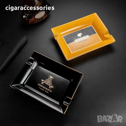 Керамичен пепелник за 2 пури – Trinidad, Montecristo или Partagas