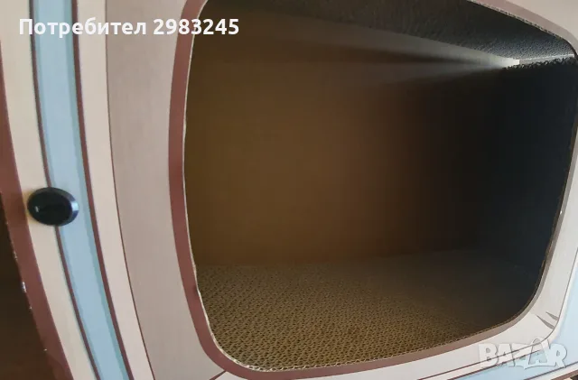 Къщичка за котки "Ретро телевизор", снимка 3 - За котки - 55678090