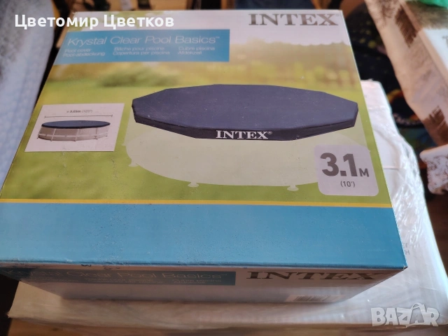 Басейн с метална рамка INTEX, снимка 4 - Други стоки за дома - 55260731
