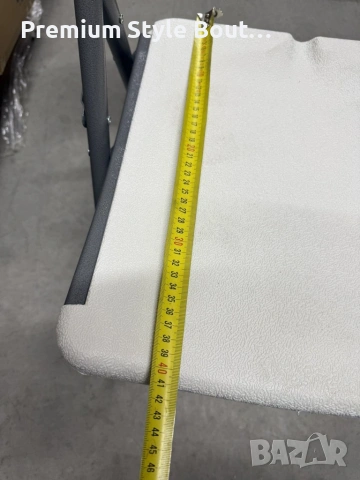 Комплект 2 броя сгъваеми кетъринг столове за градина и събития - удобни и издръжливи, снимка 5 - Други стоки за дома - 54002968