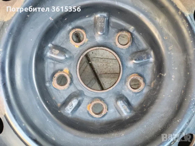 железни джанти за Тойота 5×114,3 16, снимка 2 - Гуми и джанти - 55314679