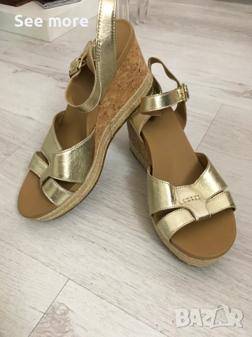 UGG сандали в златисто 39, снимка 10 - Сандали - 54990729