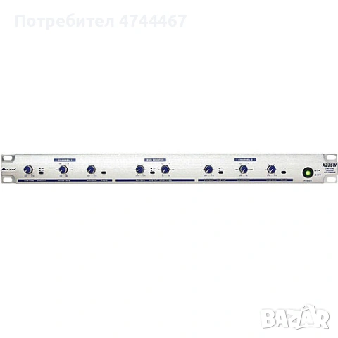 Alto X23SW 2-Way Stereo Crossover with Subwoofe