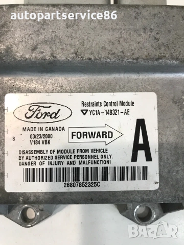 Контролен модул (ECU / управление) за Ford Transit Mk7 (2006-2010) YC1A-14B321-Ae, снимка 3 - Части - 55061033