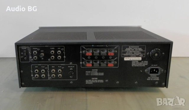 Pioneer SA-7800 Blue Line (2), снимка 3 - Ресийвъри, усилватели, смесителни пултове - 55038232