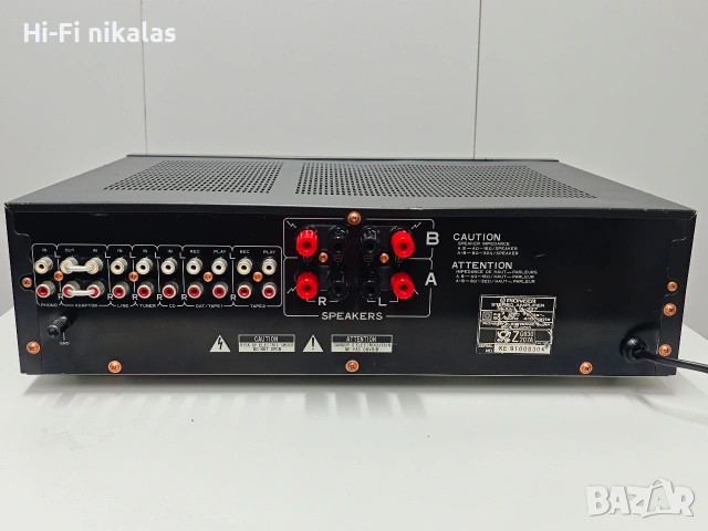 стерео Hi-Fi усилвател PIONEER A-337, снимка 5 - Ресийвъри, усилватели, смесителни пултове - 54547858