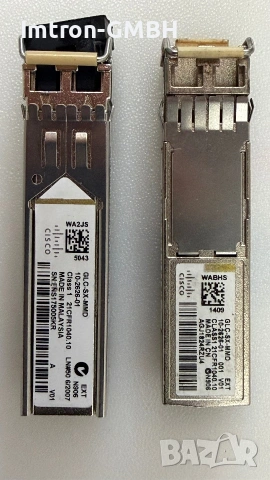 Cisco 10-2626-01 1000Base SX SFP MMF Transceiver 850NM/w Dom, снимка 3 - Мрежови адаптери - 55086711