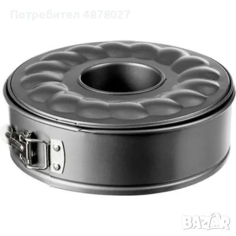 Форма за кекс 2 в 1 с падащо дъно, 25см, снимка 7 - Форми - 55546172