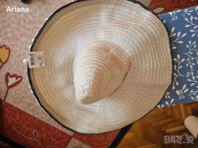 Нова сламена шапка " Sombrero"