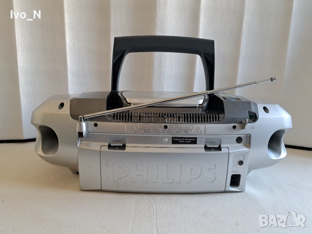 CD радиокасетофон Philips AZ 1575., снимка 4 - Радиокасетофони, транзистори - 54438749
