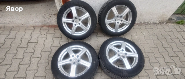 Джанти ENZO 17 със зимни Continental 225/55