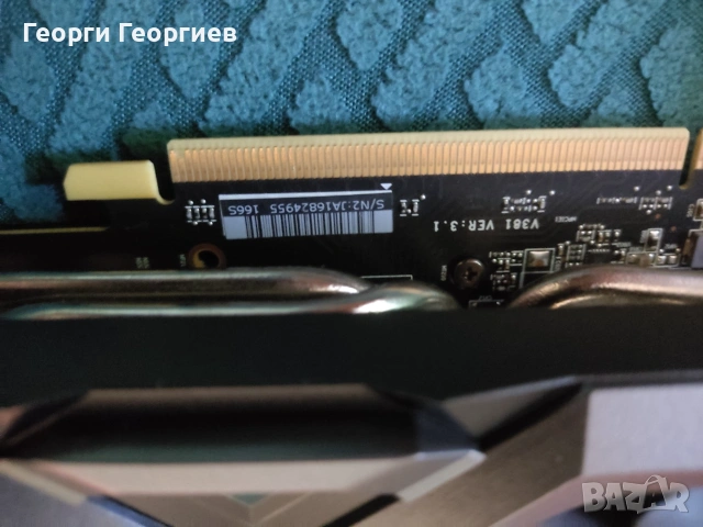 Перфектна видеокарта MSI RX 5700 8gb, снимка 3 - Видеокарти - 55043958
