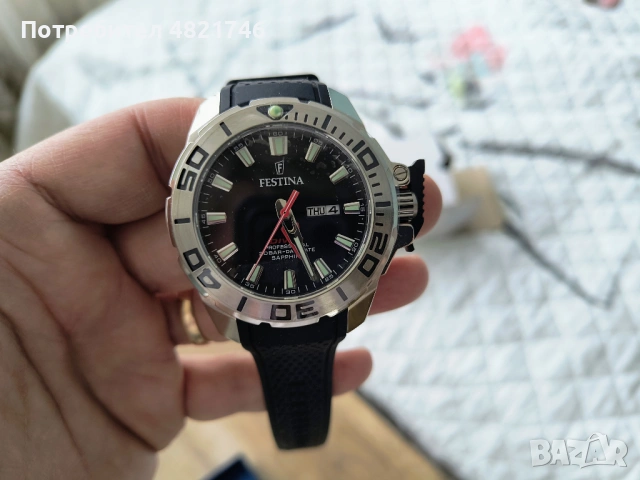Нов часовник Festina Professional Diver 20 bars