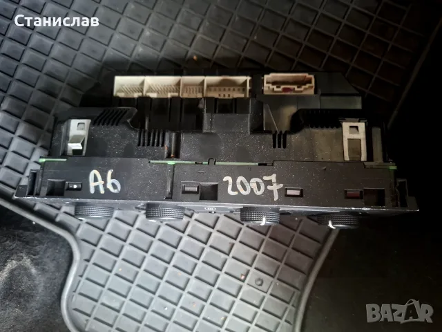 Контролен панел за климатроник на Ауди / Audi A6 C6 2007г., снимка 3 - Части - 55302604