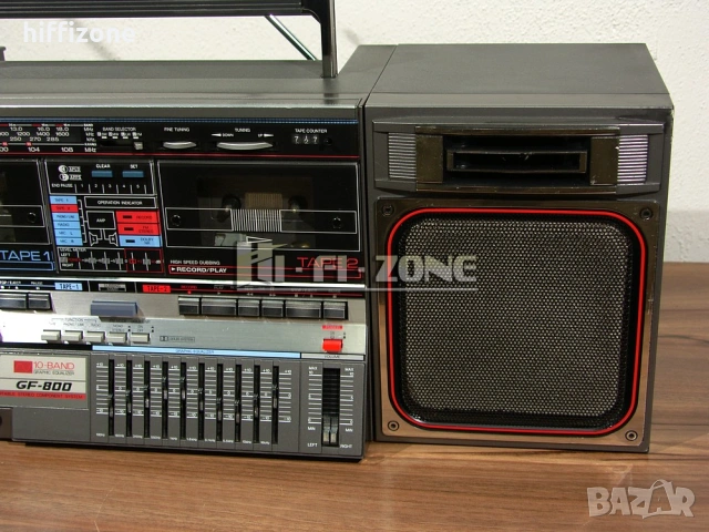 Радиокасетофон Sharp gf-800 , снимка 4 - Радиокасетофони, транзистори - 54899057