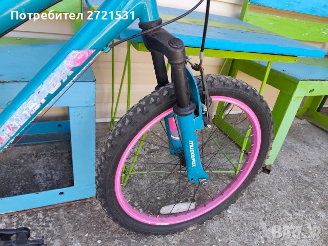 Детски велосипед Muddyfox Aqua 20 цола, снимка 2 - Велосипеди - 54839966