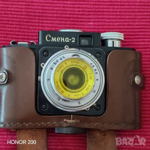 Стар фотоапарат Смена 2, СССР. , снимка 2 - Фотоапарати - 55216463