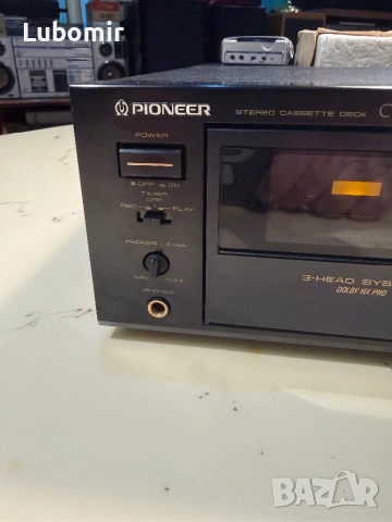 Касетен дек PIONEER CT 737 mark 2, снимка 9 - Декове - 54830837