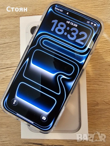 iPhone 17 Pro Max 256GB Natural Titanium + 36 МЕСЕЦА ГАРАНЦИЯ към Yettel! Само Лично за София