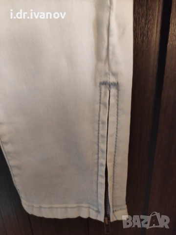 светли дънки с перли и камъчета на Geisha, снимка 5 - Дънки - 54003729