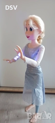 Кукла Elsa 81см Frozen 2 Интерактивна, снимка 2 - Кукли - 54282105