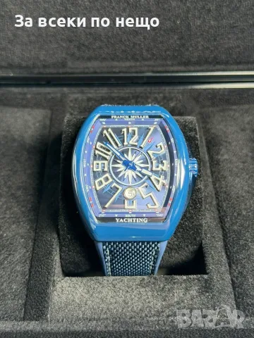 Franck Muller Vanguard Yachting Мъжки Часовник С Автоматичен Механизъм Код Chronolux53, снимка 8 - Мъжки - 55649027