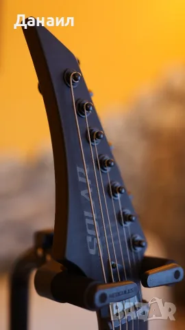 Solar V1.7FBB - Flame Black Burst Matte - като нова, снимка 5 - Китари - 55665245
