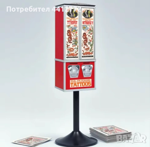 ЕВРО - Вендинг татуировки, снимка 5 - Вендинг машини - 53993050