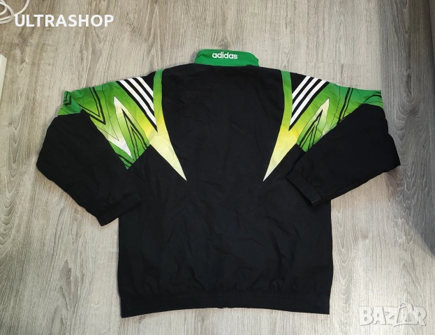 90s Vintage Adidas горнище Ретро Адидас L size, снимка 3 - Спортни дрехи, екипи - 54554896