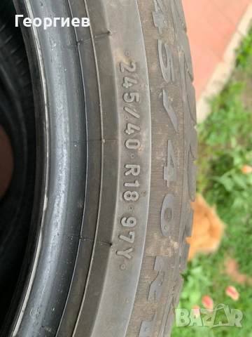 Гуми Пирели 245/40/18, снимка 4 - Гуми и джанти - 54397649