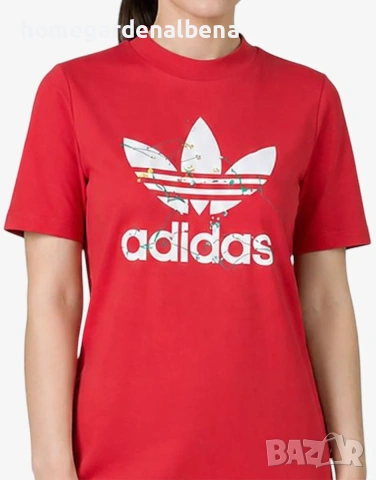 Adidas Tee Dress Pink Дамска Рокля – Розова – 100% Памук – Trefoil Лого – Размер 2XS / S, снимка 3 - Рокли - 54575815
