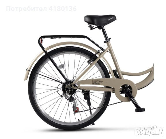 Градски велосипед с 26" колела, снимка 4 - Велосипеди - 55057492
