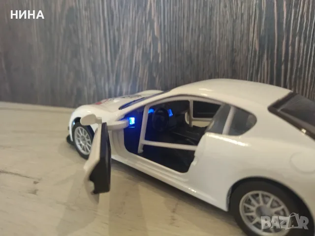 Метална количка Maserati Gran Turismo MC GT4 !!!, снимка 5 - Колекции - 55464981