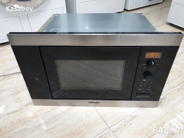 17L - 600мм - Miele M8160 Микровълнова Фурна за Вграждане, снимка 3 - Микровълнови - 54570527