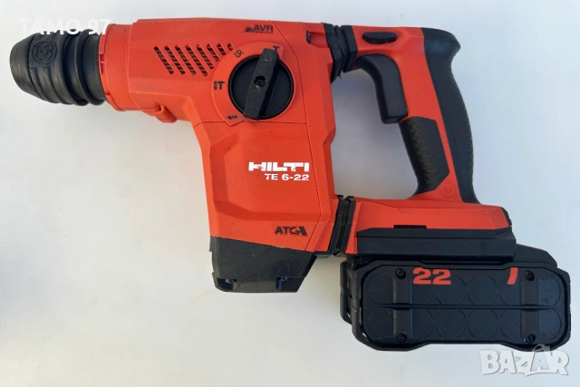 Hilti TE 6-22 AVR/ATC Nuron - Безчетков акумулаторен перфоратор 2x22V 5.10, снимка 4 - Перфоратори - 54715908