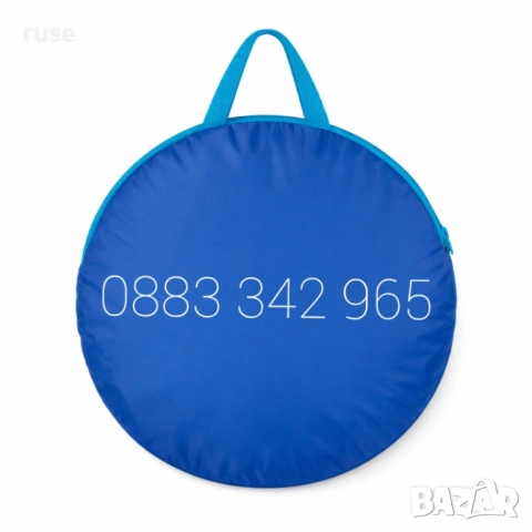 НОВА! Плажна палатка тента саморазгъваща Pop-up 180x125x83см , снимка 5 - Палатки - 51693233