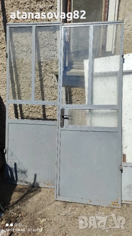 метални двойна врата без каса