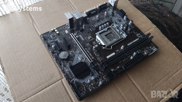 Дънна платка MSI H310M PRO-VD ( MS-7B33 v1.1 ) Socket LGA1151, снимка 8 - Дънни платки - 54962566