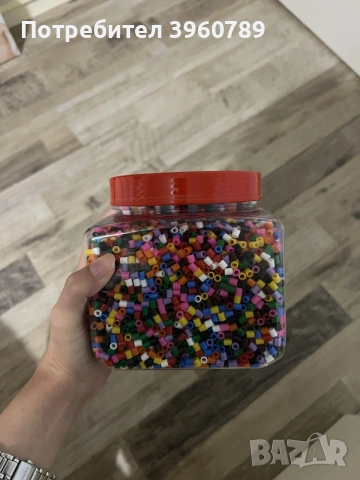 Мъниста - мозайка за игра на деца, снимка 2 - Игри и пъзели - 55589968