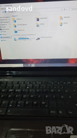 Евтин лаптоп ASUS PRO5DIN цена 50евро, снимка 4 - Лаптопи за дома - 54508627