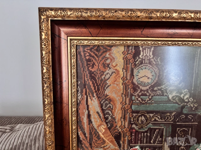 Гоблен "Мадам Помпадур", снимка 3 - Гоблени - 54189947